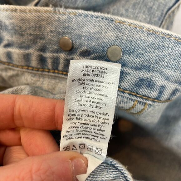 PacSun Light Washed Men’s Jean Jacket. Size Medium. - Picture 5 of 10